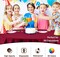Exquisite Disposable Round Plastic Tablecloths – 12 Pack 84" Disposable Table Cloths – Indoor/Outdoor Party Tablecloth – Round Plastic Table Cover for Events & Party Supplies
